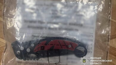 Ніж - знаряддя злочину