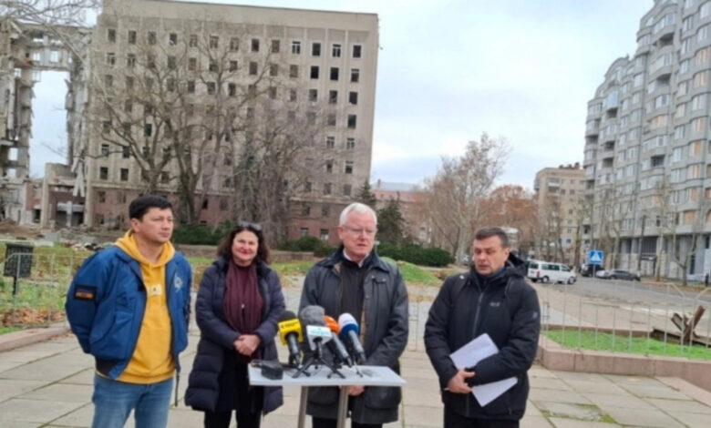 На брифінгу у Миколаєві