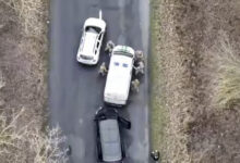 Момент затримання зловмисників