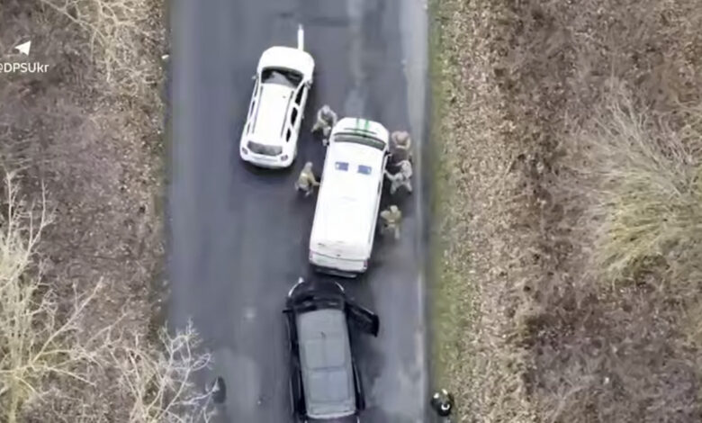 Момент затримання зловмисників