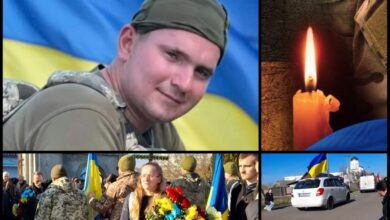 Прощання із загиблим Героєм Вадимом Семенюком