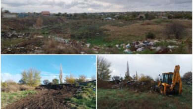 Стихійне звалище почали прибирати