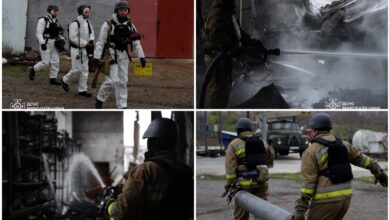 Вогнеборці за роботою