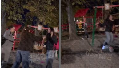 молоді мами побилися через гойдалку у Одесі