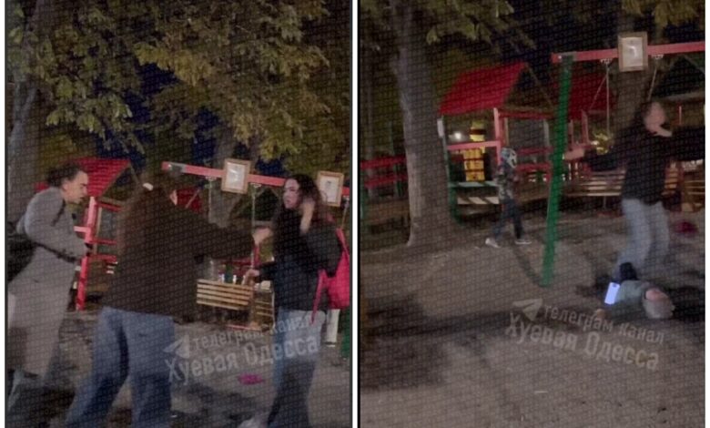 молоді мами побилися через гойдалку у Одесі