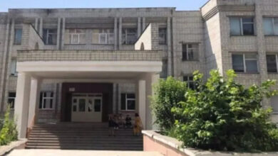 Ганок львівської школи №13, де стався інцидент зі стріляниною(фото: Lviv.media)