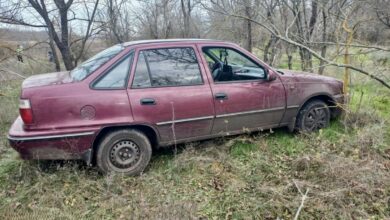 Вкрадена та знайдена автівка