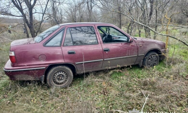 Вкрадена та знайдена автівка