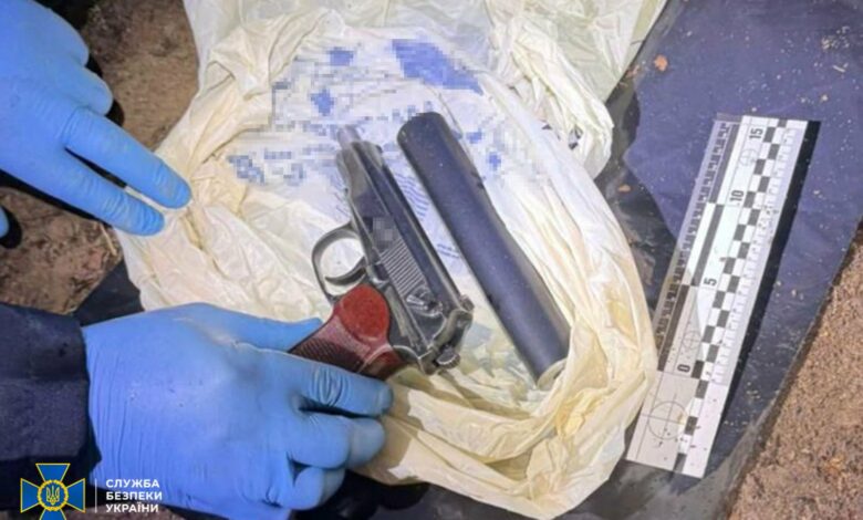 Пістолет, з якого вбили Парубія