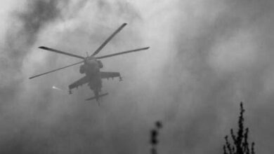 Гвинтокрил МІ-24 (фото Facebook 12 окремої бригади армійської авіації)