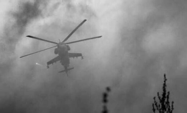 Гвинтокрил МІ-24 (фото Facebook 12 окремої бригади армійської авіації)