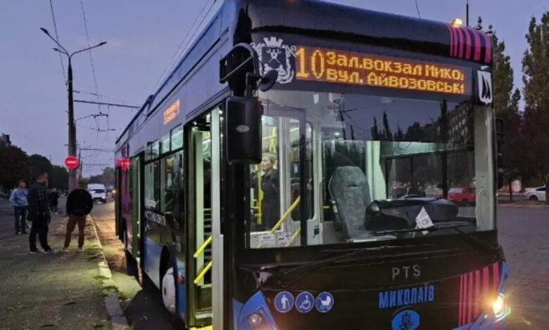 Тролейбус PTS з автономним ходом