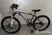 вкрадений велосипед