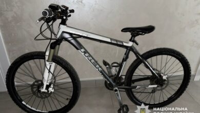 вкрадений велосипед