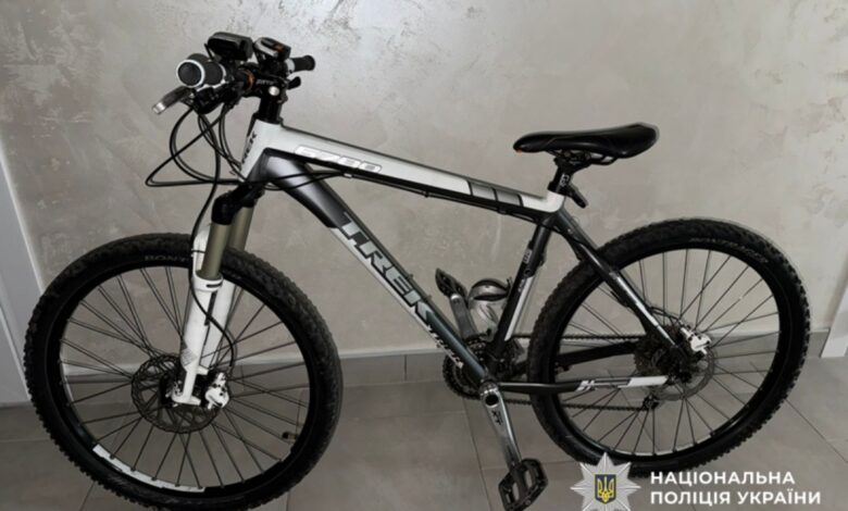 вкрадений велосипед