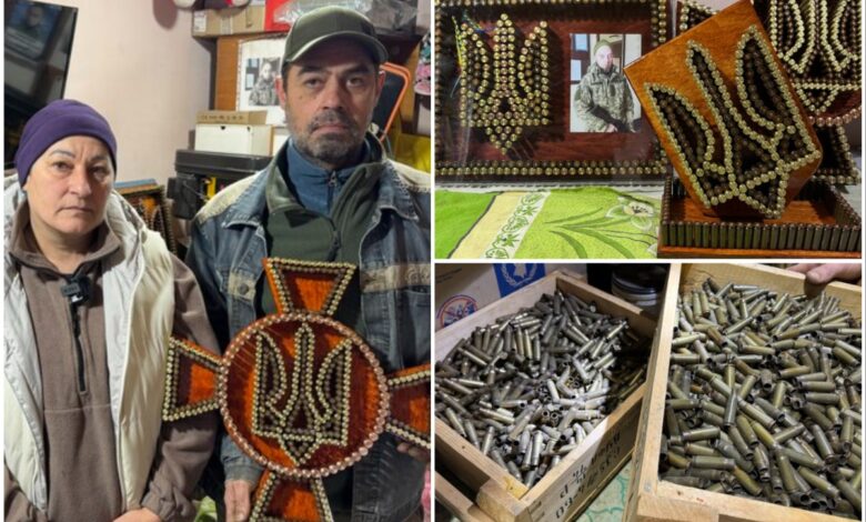 Батьки загиблого воїна та їх творчість, що допомагає триматися (фото Суспільне Миколаїв/Олександр Гордієнко)