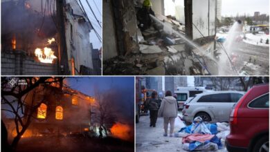 Наслідки обстрілів Києва 27.12.2025