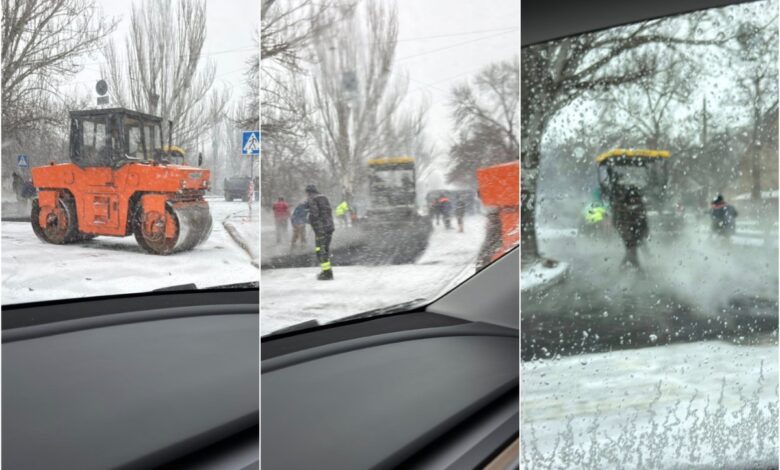 Ремонт доріг у Миколаєві