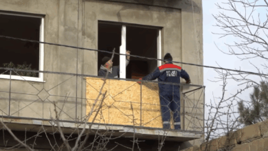 Пошкоджений будинок у Миколаєві