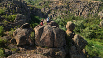 Один з куточків Актівського каньйону
