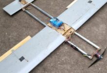 Знешкоджений дрон "Молнія" (фото ЗМІ)