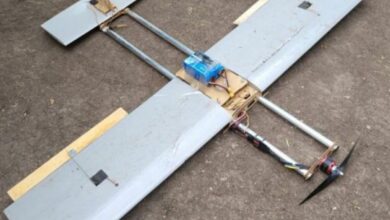 Знешкоджений дрон "Молнія" (фото ЗМІ)