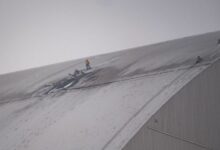 Ремонтні роботи на пошкодженому росіянами Укритті Чорнобильської АЕС