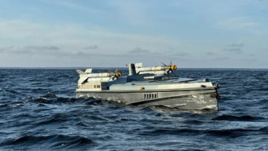 Морський дрон MAGURA V7 з ракетами AIM-9 Sidewinder (фото "Оборонка")