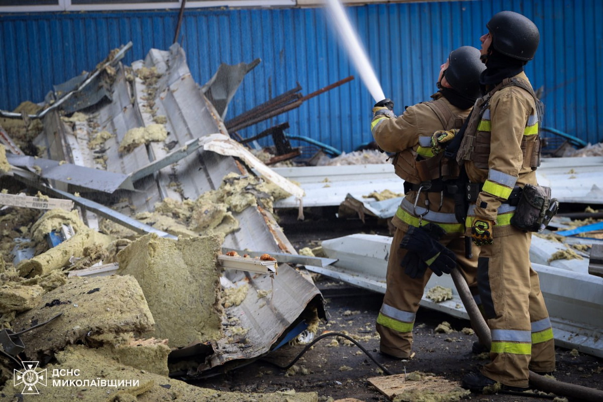После "прилета" по предприятию в Николаеве 13.11.2025