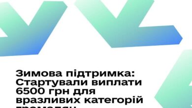 Стартувала програма зимової підтримки