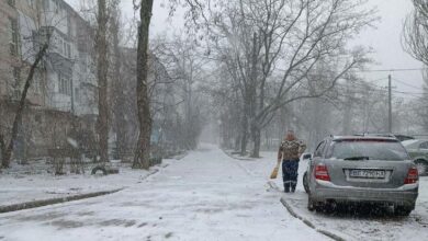 У Корабельному районі сніжить