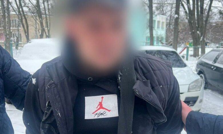 Затриманий поліцією "стрілок"