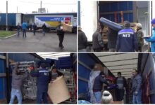 Гуманітарний вантаж для лікарні в Корабельному районі