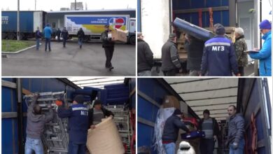 Гуманітарний вантаж для лікарні в Корабельному районі