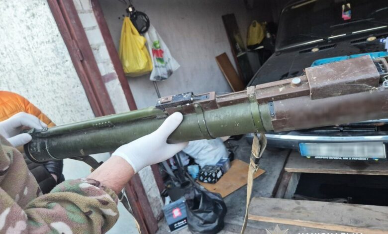 Небезпечна знахідка у гаражі