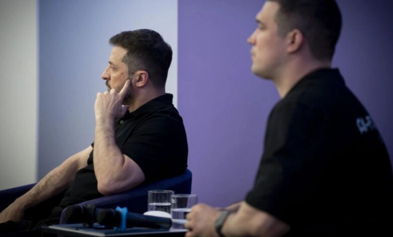 Володимир Зеленський та Михайло Федоров