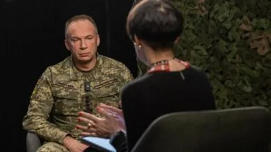 Олександр Сирський (фото надане Головним управлінням комунікацій ЗСУ)