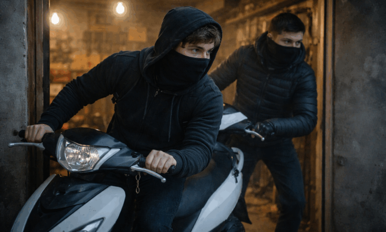 Крадіжка з гаража (ілюстрація ШІ)