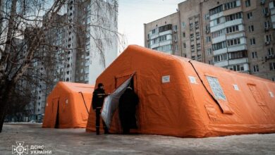 Січень 2026. Пункти Незламності на київських вулицях