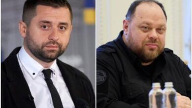 Давид Арахамія та Руслан Стефанчук