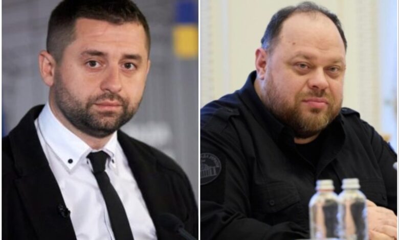 Давид Арахамія та Руслан Стефанчук