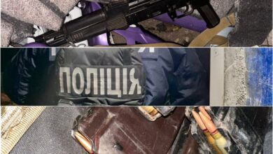 Поліцейські затримали чоловіка за незаконне зберігання зброї