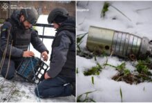 міна на цвинтарі