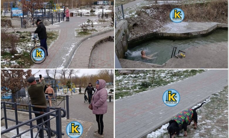 Водохреще "по-корабельному"