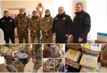 Гуманітарна допомога для стрілецького батальйону