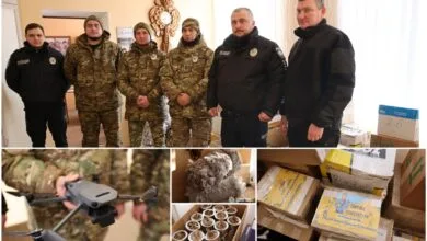 Гуманітарна допомога для стрілецького батальйону