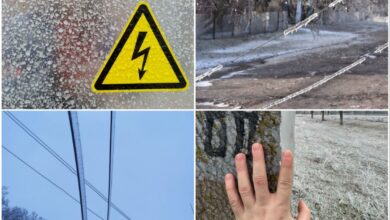 Ожеледиця на Миколаївщині. 31 січня 2026 року.