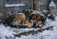 Безпритульний песик (ілюстрація від AI)