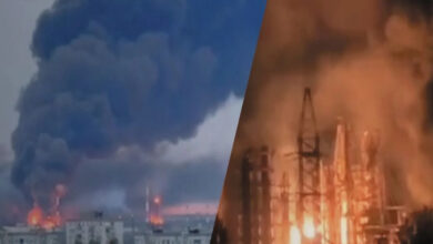 Уражені військово-промислові об'єкти (фото ілюстративне)