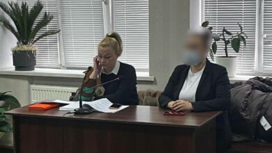 На судовому засіданні